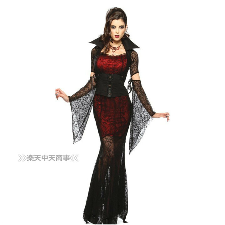 楽天市場 Chuutenn 悪魔 コスプレ 衣装 ワンピース ハロウィン Party キャバドレス 幽霊 巫女 大人用 美女 セクシー 舞台劇 コスチューム コスプレ衣装 仮装 文化祭 忘年会 舞台衣装 演出服 レディース パーティー用 女性用 中天商事