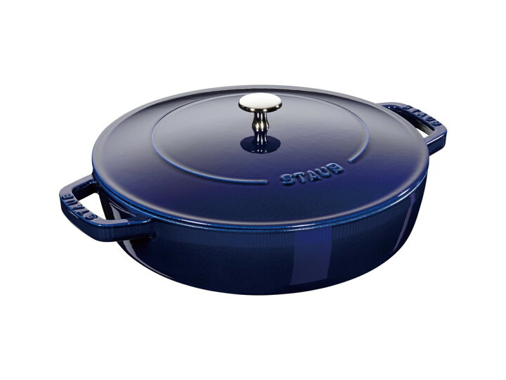楽天市場】【公式】 STAUB ブレイザー ソテーパン 24cm グランブルー 