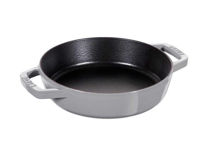楽天市場】【公式】 STAUB 両手フライパン ラウンド20cm グレー 