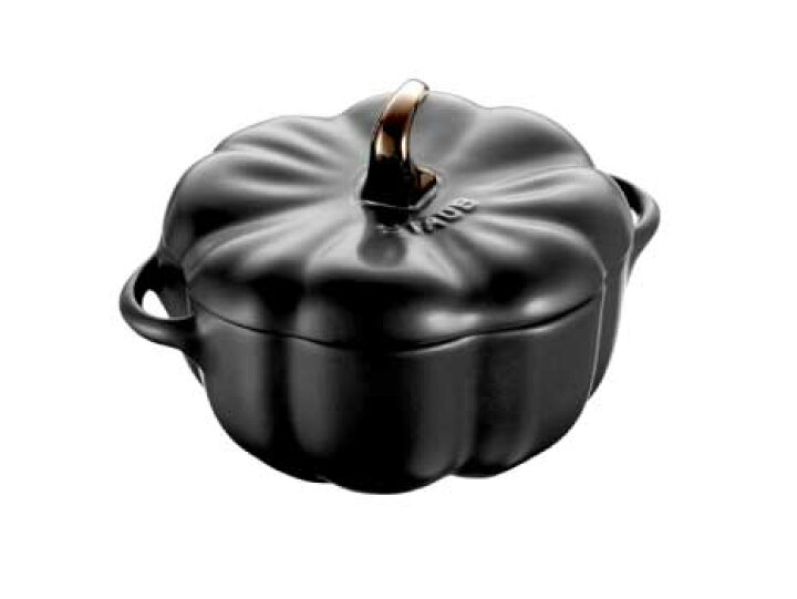 楽天市場】【公式】 STAUB セラミック パンプキンココット ブラック  
