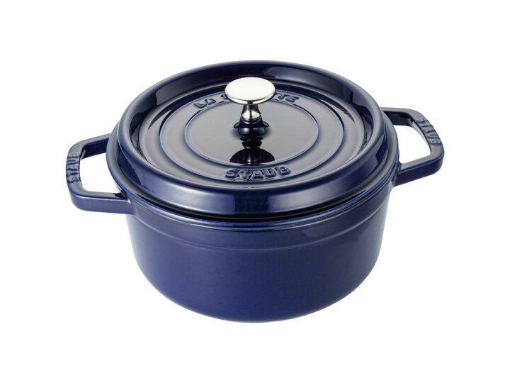 楽天市場】【公式】 STAUB ピコ・ココット ラウンド 22cm グランブルー 