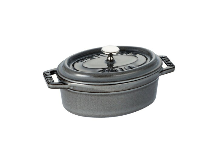 楽天市場】【公式】 STAUB ピコ・ココット オーバル 11cm グレー 
