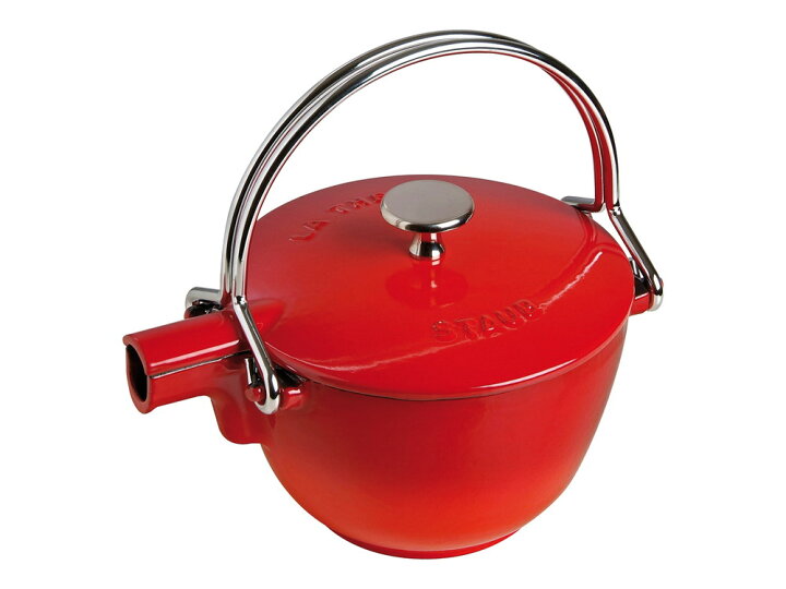 楽天市場】【公式】 STAUB ラウンドティーポット チェリー (STAUB 