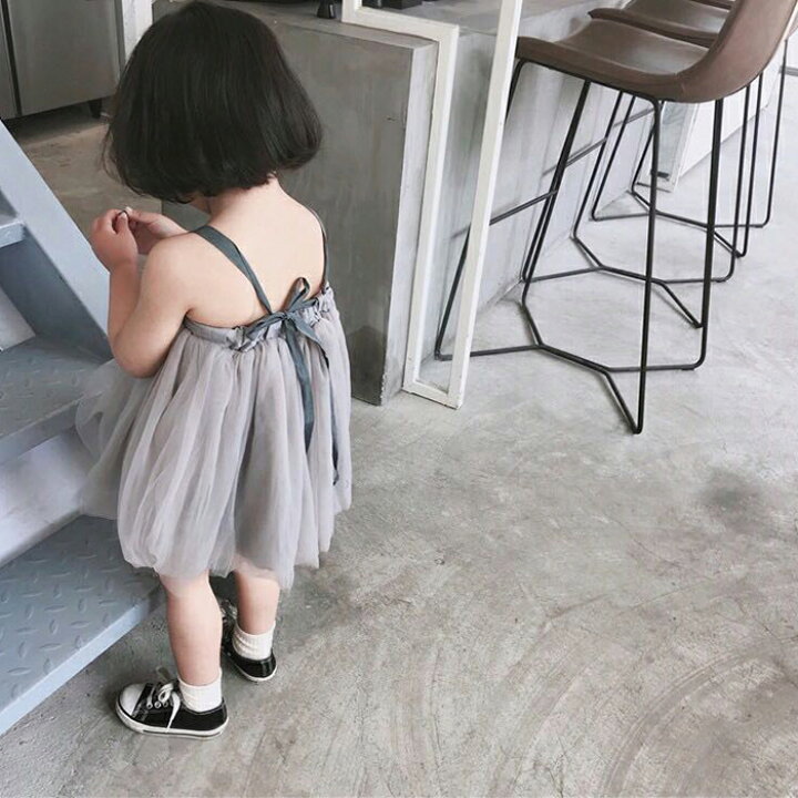 楽天市場 赤ちゃんチュニックドレス 60 70 80 90 100 110ｃｍ ベビー ドレス 子供 ドレス チュール チュチュ スカート ベアトップ ピンク 灰色 グレー 春 夏 ドレスショップ ゴールドバニー