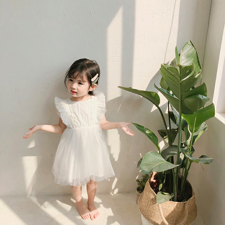 楽天市場】赤ちゃん ワンピース ドレス 結婚式 80/90/100/110cm ピンク 