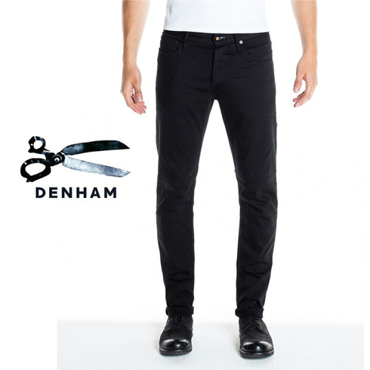 楽天市場】DENHAM デンハム BOLT FBL ボルト ブラック スキニー 