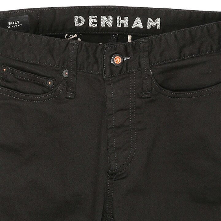 楽天市場】DENHAM デンハム BOLT FBL ボルト ブラック スキニー 