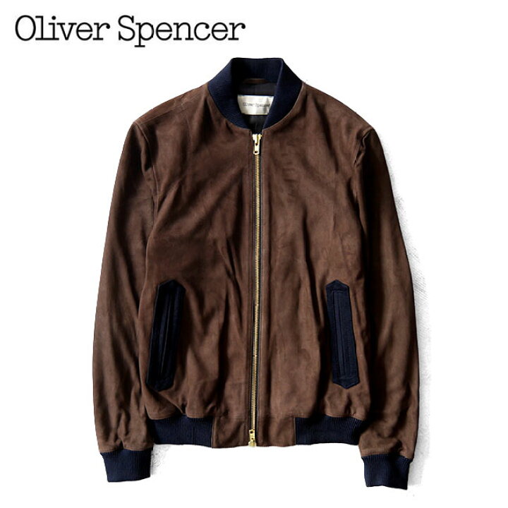 楽天市場】Oliver Spencer オリバースペンサー スエード ボンバー 