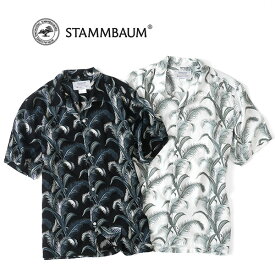 STAMMBAUM シュタンバウム ビンテージ レーヨン アロハシャツ ALS001 ハワイアン 日本製 メンズ