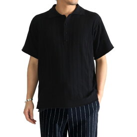 [SALE] MAISON FLANEUR メゾンフラネウール ニットポロシャツ 18SMUSW910 メンズ