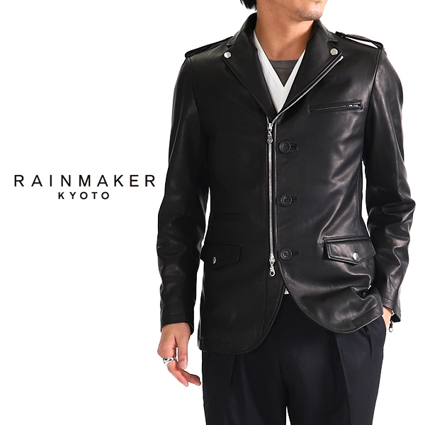 RAINMAKER KYOTO レインメーカー シングルブレザー ライダースジャケット RM182-001 レザージャケット メンズ | Golden  State