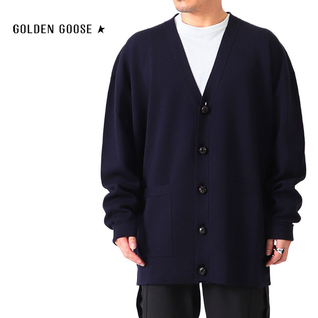 Golden Goose ゴールデングース オーバーサイズ ロングカーディガン メンズ | Golden State
