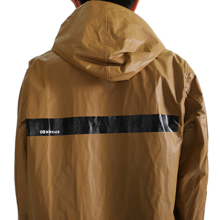 楽天市場】08sircus 08サーカス フーデッド レインコート S18AW-C008 