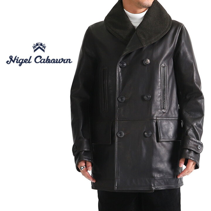 楽天市場】Nigel Cabourn ナイジェルケーボン ジープコート レザー  