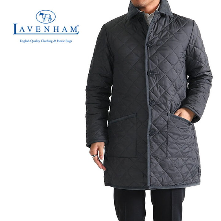 楽天市場 Lavenham ラベンハム フード付き キルティングコート グリンステッド Grinstead キルティングジャケット メンズ Golden State