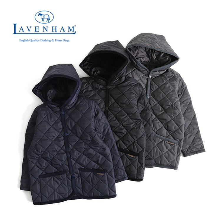 楽天市場】LAVENHAM ラベンハム フード付き キルティングジャケット 