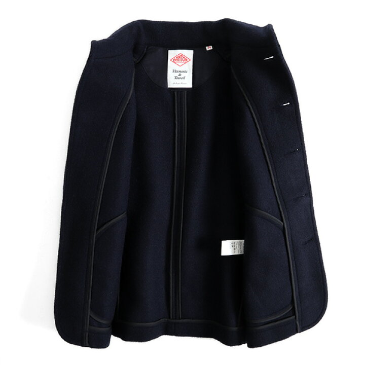 楽天市場】DANTON ダントン ウールモッサ シングルフードジャケット JD 