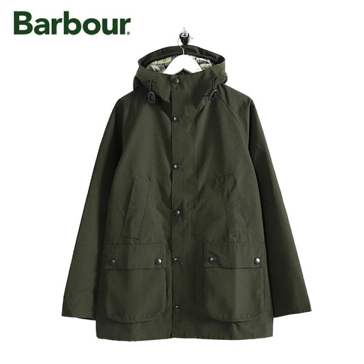 美品】Barbour ノンワックスジャケットフードビデイルSL34Ⅱ