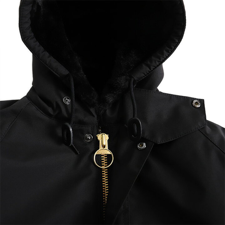 楽天市場】Barbour バブアー ファーライナー付き フーデッド ビデイル 