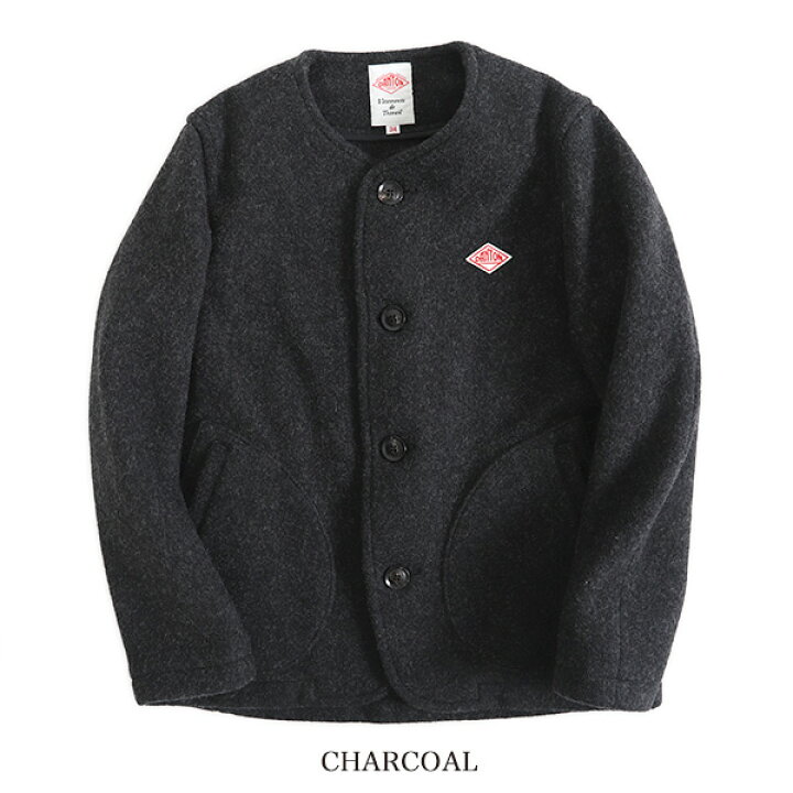 楽天市場】DANTON ダントン ウールモッサ カラーレス ジャケット JD  