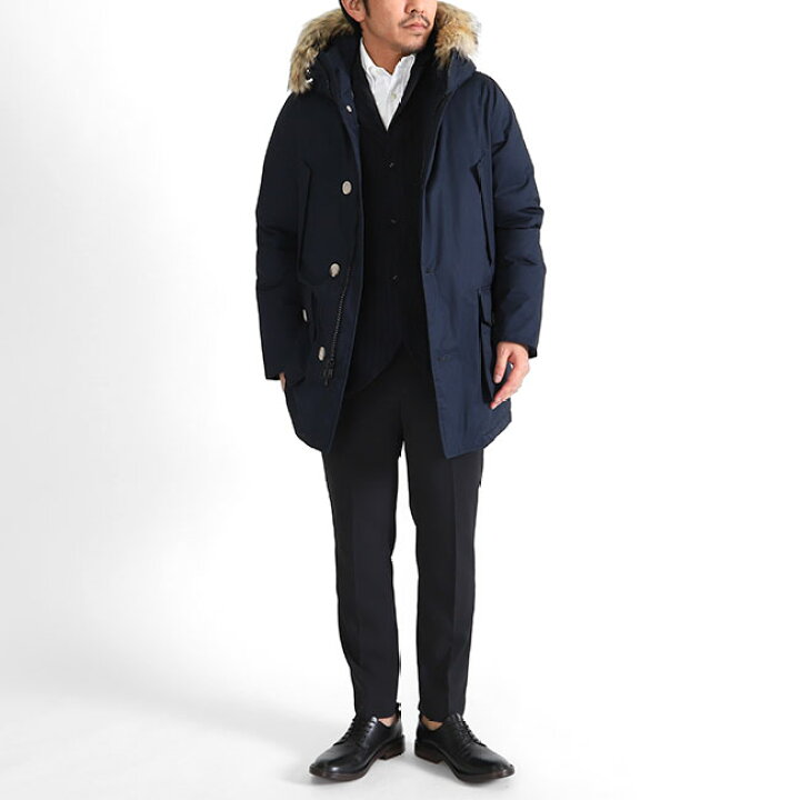 楽天市場】Woolrich ウールリッチ ファー付き ラミネーテッドコットン 