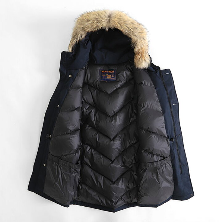 楽天市場】Woolrich ウールリッチ ファー付き ラミネーテッドコットン  