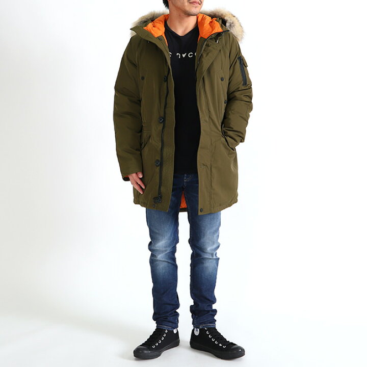 楽天市場】Cape Heights ケープハイツ DELTA デルタ ファー付き N-3B 