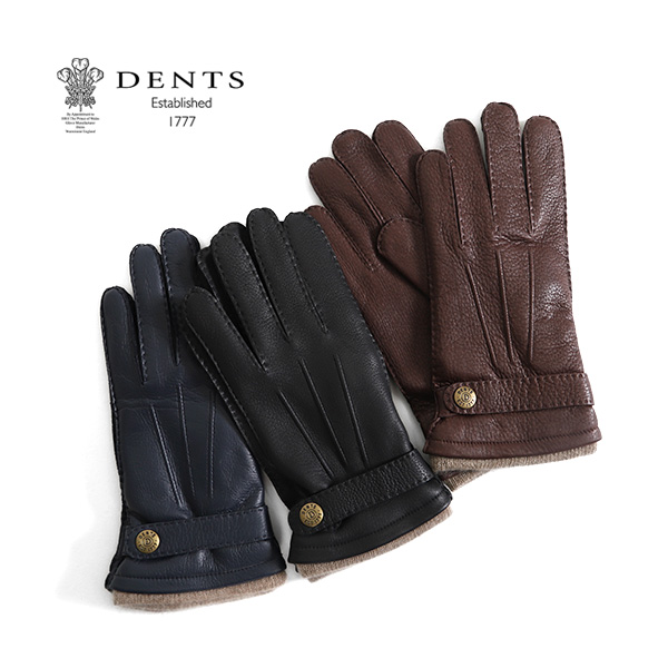 DENTS デンツ レザーグローブ 手袋 カシミア 5-1548 メンズ | Golden State