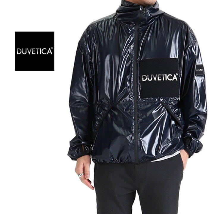 楽天市場】DUVETICA デュベティカ ワッペンロゴ ナイロンパーカー 