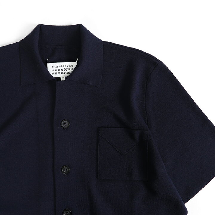 楽天市場】Maison Margiela メゾンマルジェラ オープンカラー ニット 