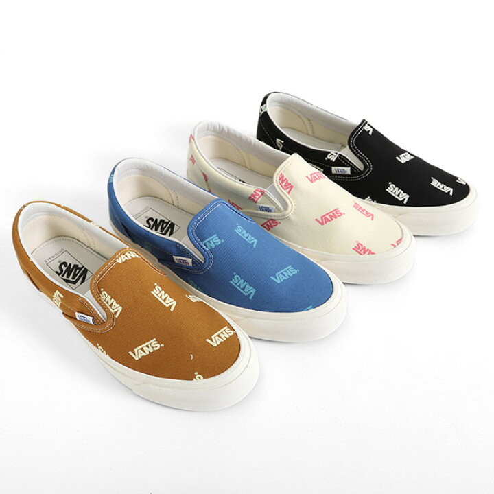 楽天市場】VANS VAULT バンズボルト 総柄ロゴ スリッポン Og Classic 