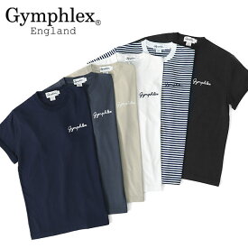 GYMPHLEX ジムフレックス ロゴ刺繍Tシャツ J-1155 CH 半袖Tシャツ メンズ レディース