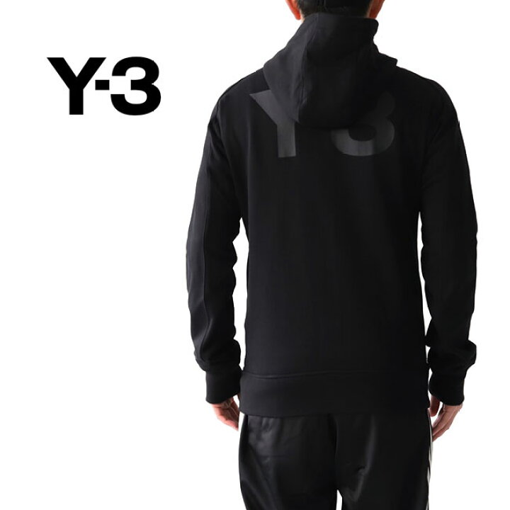 楽天市場】Y-3 ワイスリー バックロゴ スウェット ジップパーカー 