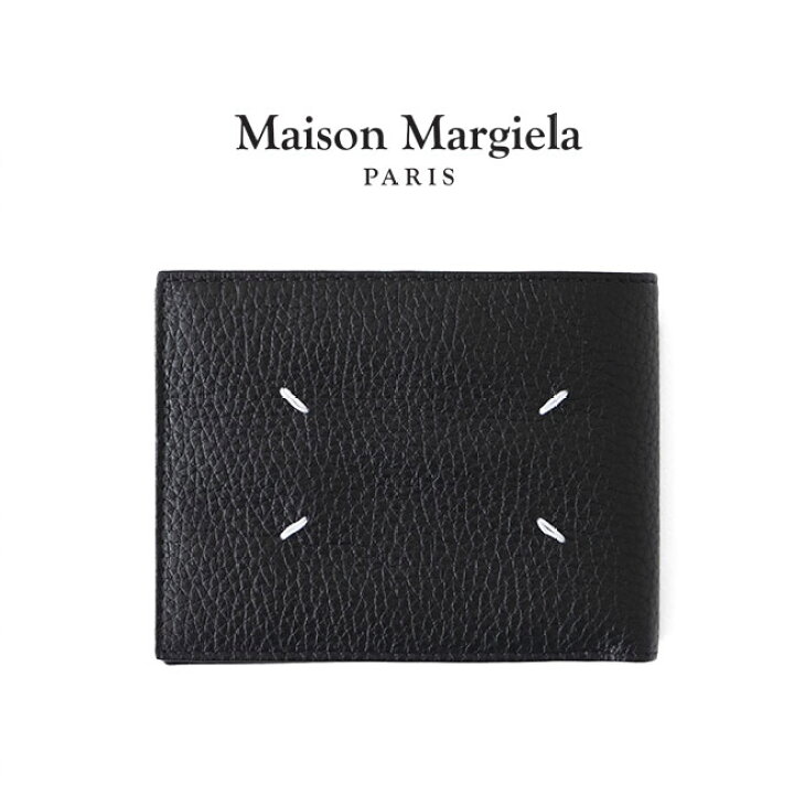 楽天市場】Maison Margiela メゾンマルジェラ グレインレザー 二つ折り 
