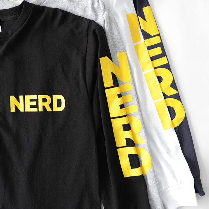 楽天市場】[TIME SALE] THE NERDYS ナーディーズ 袖ロゴ ロンT NSN-C06 