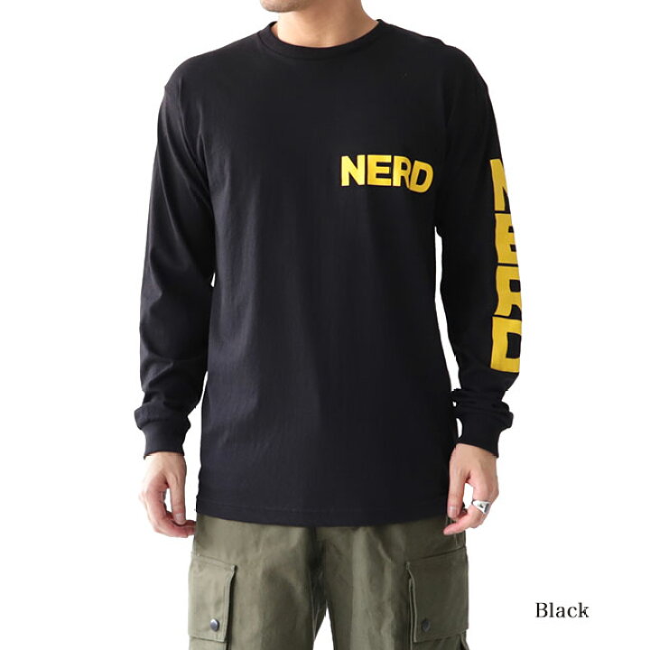 楽天市場】[TIME SALE] THE NERDYS ナーディーズ 袖ロゴ ロンT NSN-C06 