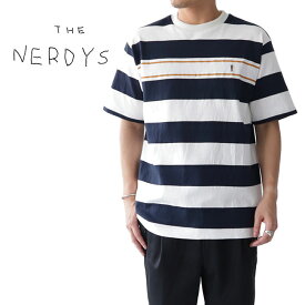 [TIME SALE] THE NERDYS ナーディーズ ラガー ボーダーTシャツ NSN-C01W ラグビー メンズ
