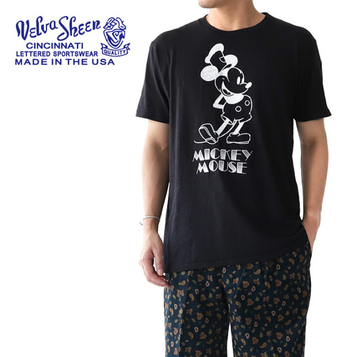 楽天市場 Velva Sheen ベルバシーン ビンテージ ミッキーtシャツ ディズニー メンズ レディース Golden State