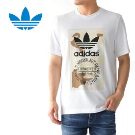 adidas アディダスオリジナルス 迷彩 ラベルロゴ Tシャツ ED6964 カモフラ メンズ レディース