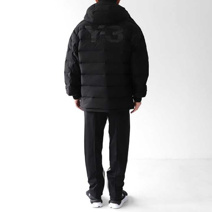 楽天市場】Y-3 ワイスリー フード付き シームレス ダウンジャケット  
