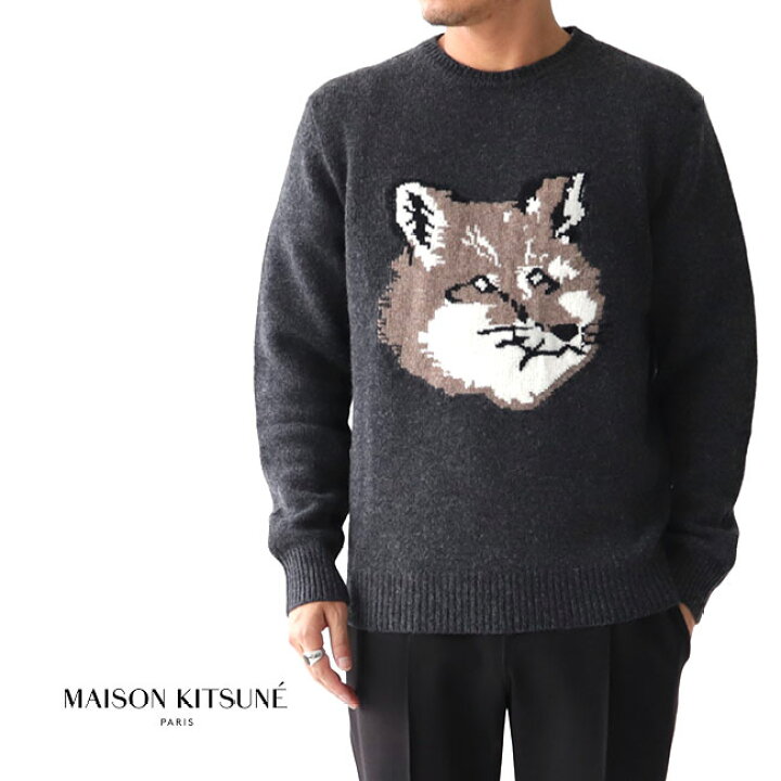 楽天市場】Maison Kitsune メゾン キツネ フォックスヘッド ウール  