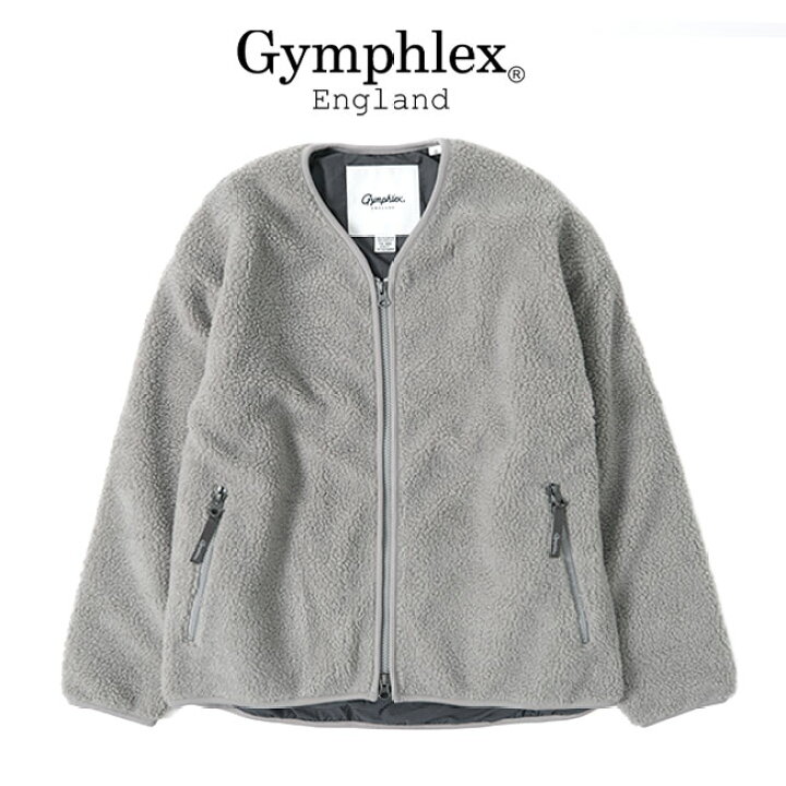楽天市場】GYMPHLEX ジムフレックス ボアフリース カーティガン J-1379 