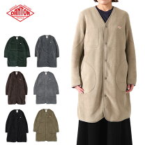 楽天市場】ダントン フリース カーディガン（カラーグリーン）の通販