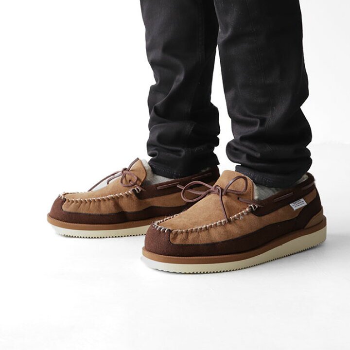 楽天市場】SUICOKE スイコック ムートン モカシンシューズ OG-199M2ab  