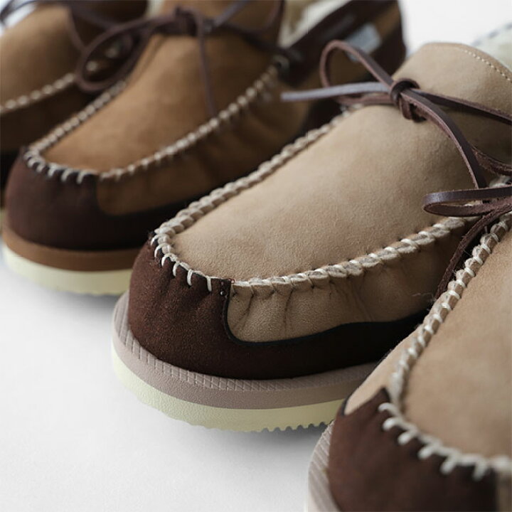 楽天市場】SUICOKE スイコック ムートン モカシンシューズ OG-199M2ab  