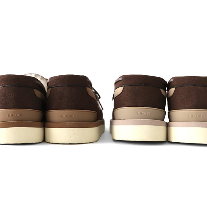 楽天市場】[TIME SALE] SUICOKE スイコック ムートン モカシンシューズ 