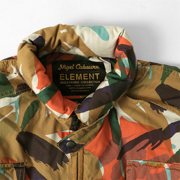 楽天市場】Nigel Cabourn × ELEMENT ナイジェルケーボン エレメント 
