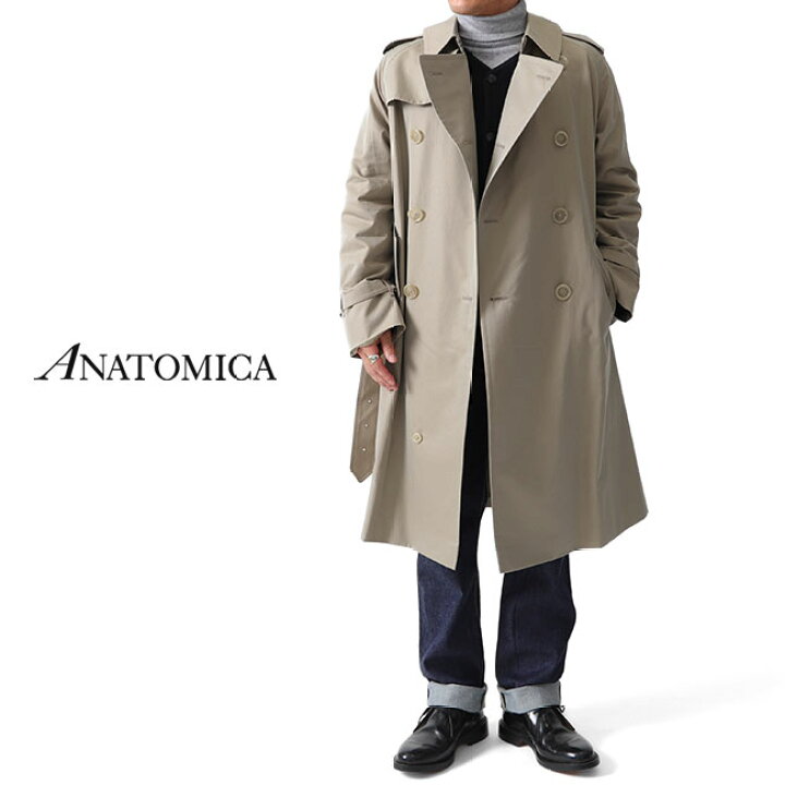 楽天市場】ANATOMICA アナトミカ ギャバジン トレンチコート TRENCH 