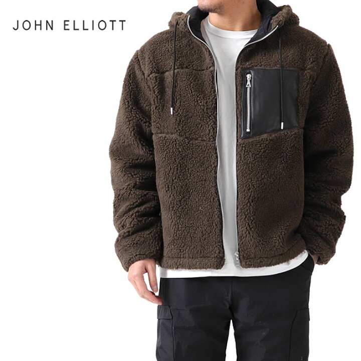 楽天市場】[SALE] JOHN ELLIOTT ジョンエリオット ボアフリース 