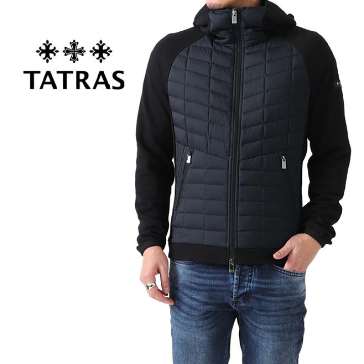楽天市場】TATRAS タトラス 袖ジャージー 切り替し キルティング  